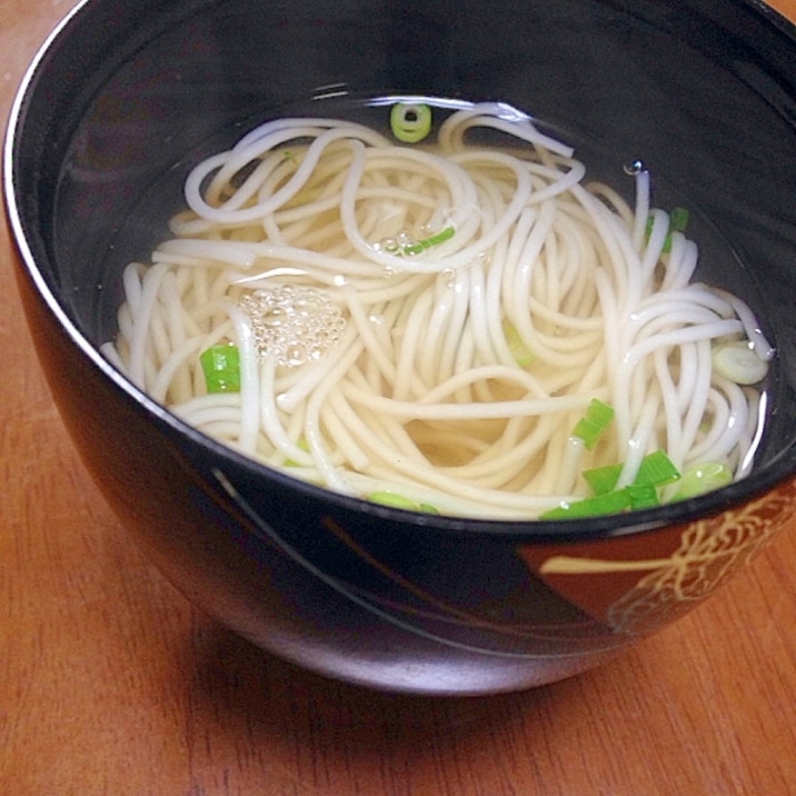 素麺のお吸い物